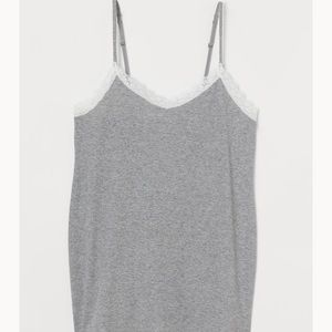 H&M MAMA Ribbed Cotton Camisole